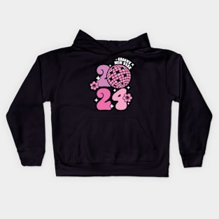 Groovy New Year Kids Hoodie